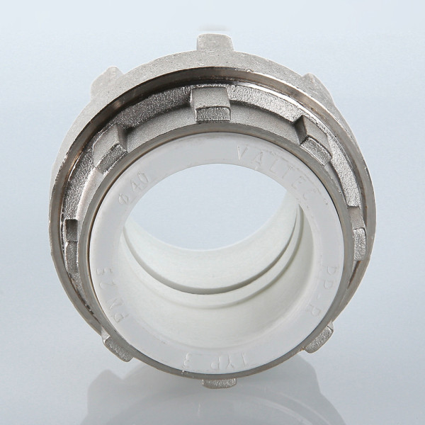 Сгон PP-R 32 мм VALTEC (латунь, белый) VTp.763.0.032 Сгон PP-R 32 мм VALTEC (латунь, белый) VTp.763.0.032