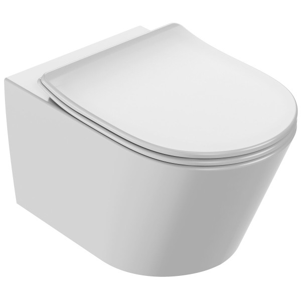 Унитаз подвесной Jacob Delafon Bastille безободковый белый (EDAB102-00)