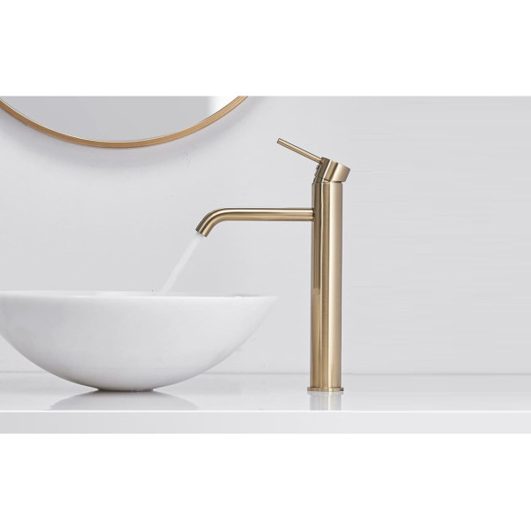 Смеситель для раковины REA Lungo gold (REA-B9409)