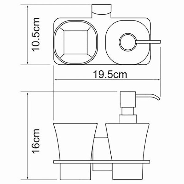 Дозатор WasserKRAFT Leine (K-5089)