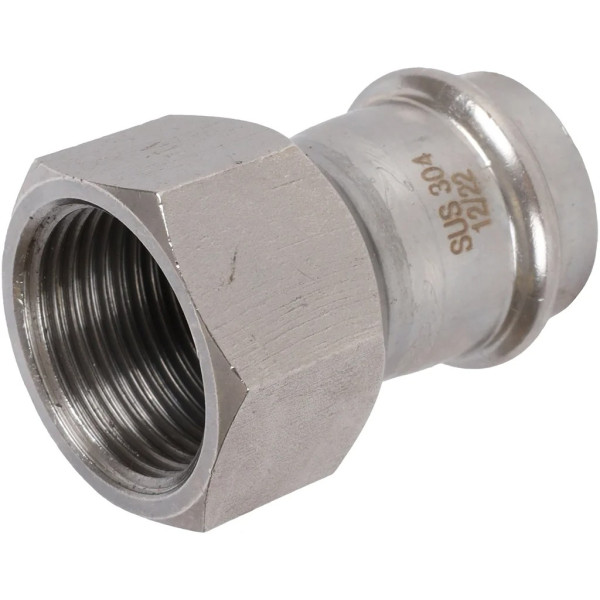 Переход 28х1"В Rommer из нержавеющей стали (пресс) (RSS-0022-000281) Переход 28х1"В Rommer из нержавеющей стали (пресс) (RSS-0022-000281)