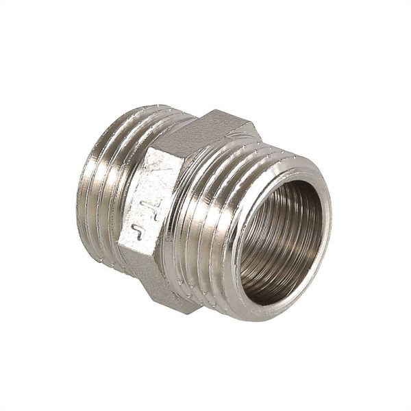 Ниппель 1 1/2" Valtec (никель) (VTr.582.N.0008) Ниппель 1 1/2" Valtec (никель) (VTr.582.N.0008)