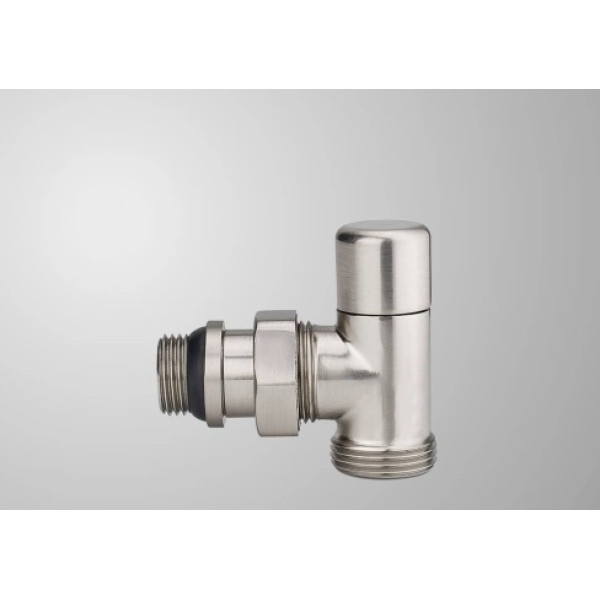 Клапан настроечный угловой 1/2"х3/4"(18)ЕК Varmega VMDV03 (матовый никель) (VMDV03-510415)