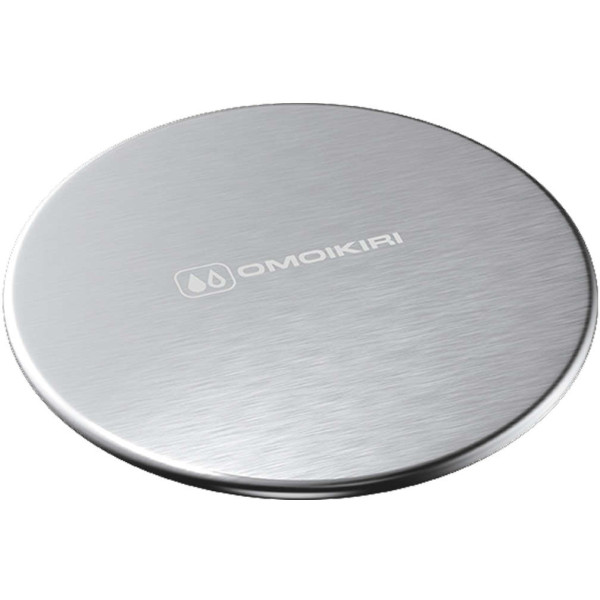 Декоративная накладка для выпуска Omoikiri в цвете IN. для моек с диаметром выпуска 3,5 дюйма. сталь нержавеющая/пластик (4957061)