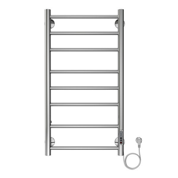 Полотенцесушитель электрический Azario Parma 400x800 хром Полотенцесушитель электрический Azario Parma 400x800 хром