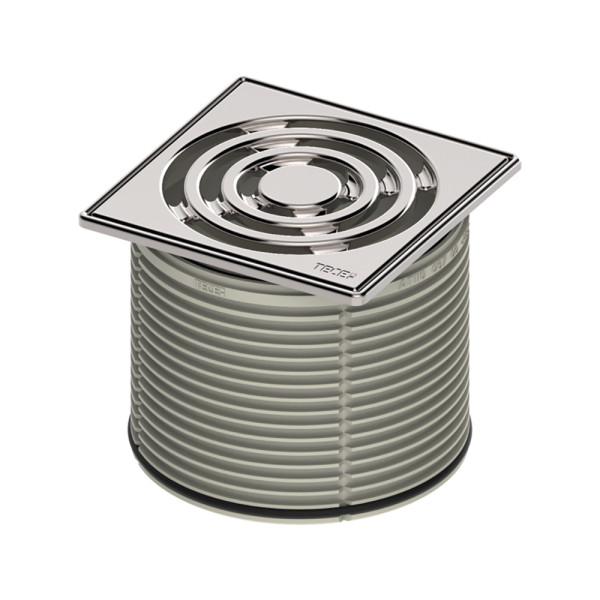 Решетка декоративная Tece TECEdrainpoint S хром (3660002)