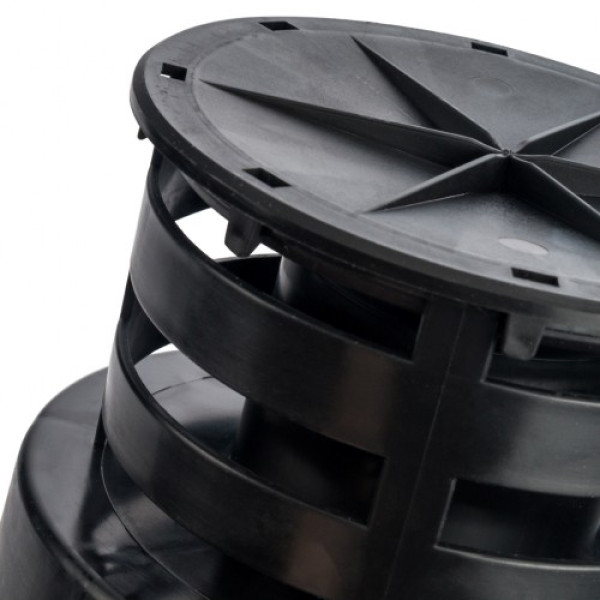 Элемент дымохода конденсац. вертик. замык уч-ок с оголовком DN 60/100 м/п (PP-PP) SCA-8610-010111 Элемент дымохода конденсац. вертик. замык уч-ок с оголовком DN 60/100 м/п (PP-PP) SCA-8610-010111