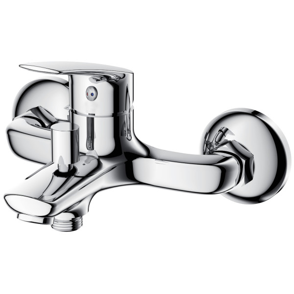 Смеситель для ванны и душа Azario Evora хром (AZ-WKE238043C)