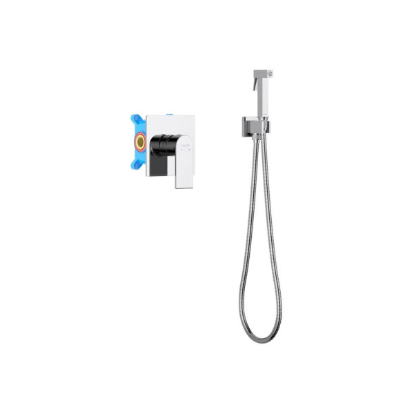 Смеситель с гигиеническим душем Aquatek Лира хром (AQ1419CR) Смеситель с гигиеническим душем Aquatek Лира хром (AQ1419CR)