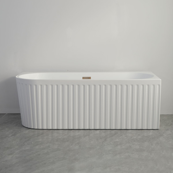 Ванна акриловая Azario Lago Garda 160x75x58 белая правосторонняя (AZ-6724-A2 R 16075)