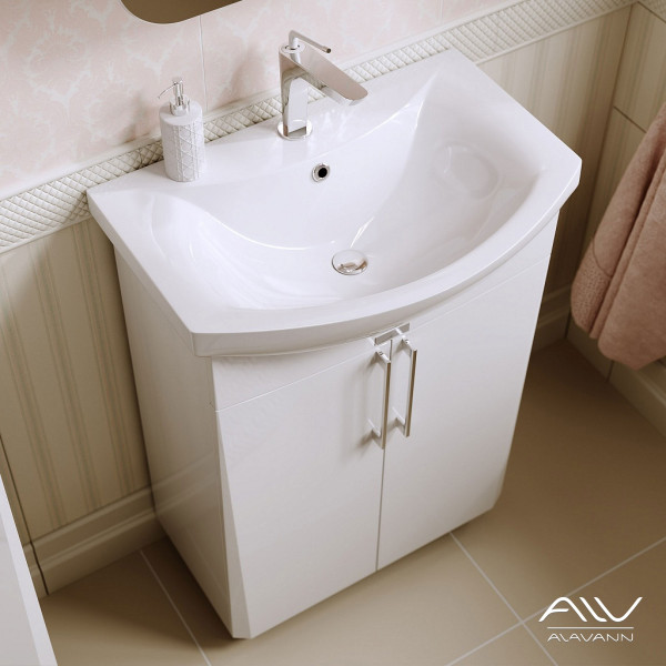 Тумба напольная Alavann Niсole 60 (белая) Тумба напольная Alavann Niсole 60 (белая)