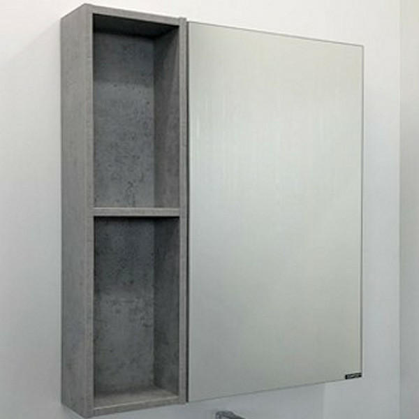 Шкаф зеркальный Comforty Осло 700x145x800 дуб светлый (00-00006164) Шкаф зеркальный Comforty Осло 700x145x800 дуб светлый (00-00006164)