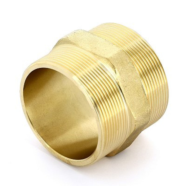 Ниппель переходной 1 1/2"х2" Uni-Fitt (латунь) 600G7600