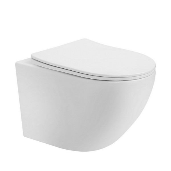 Комплект инсталляция с унитазом Abber Bequem с клавишей золото розовое (AC1100T-AC0105-AC0121RG)