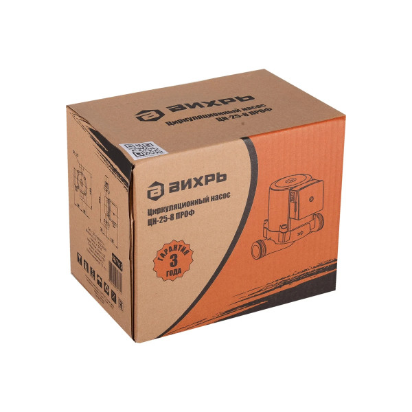 Насос циркуляционный Вихрь ЦН-25-8 Проф (68/7/12)