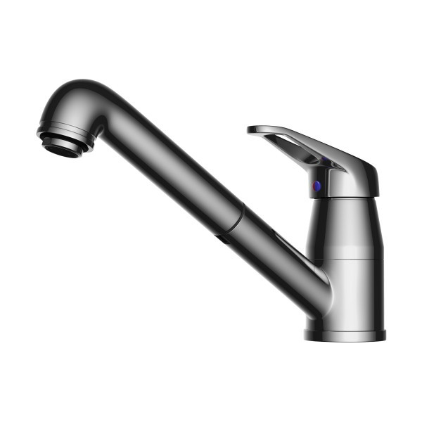 Смеситель для кухни Omoikiri Tateyama-S-C хром, вытяжной излив (4994115) Смеситель для кухни Omoikiri Tateyama-S-C хром, вытяжной излив (4994115)