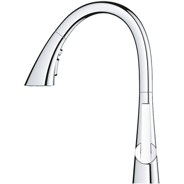 Смеситель для кухни Grohe Zedra с выдвижным изливом хром (32294002)