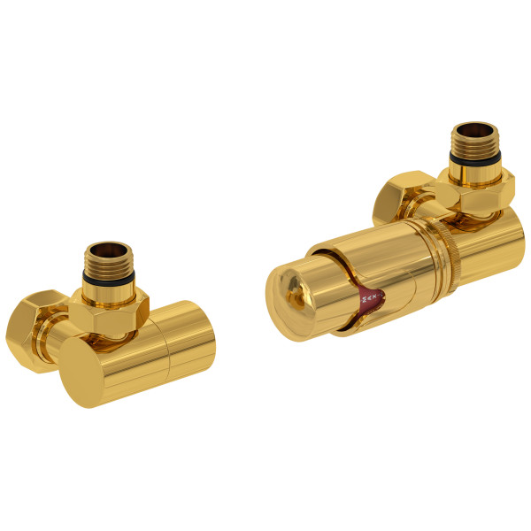 Терморегулятор автоматический Сунержа 3D 1/2"Нx3/4"НГ набор золото (03-1422-0001)
