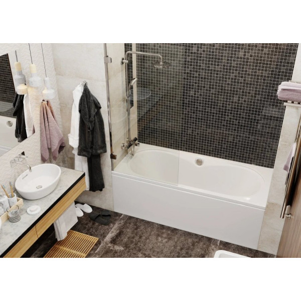 Ванна акриловая VagnerPlast Briana 185 185х90х43 (VPBA185BRI2X-04)