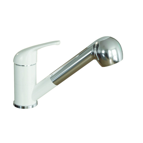 Смеситель для кухни Dr. Gans Соната белый (319.04L.1223.401)