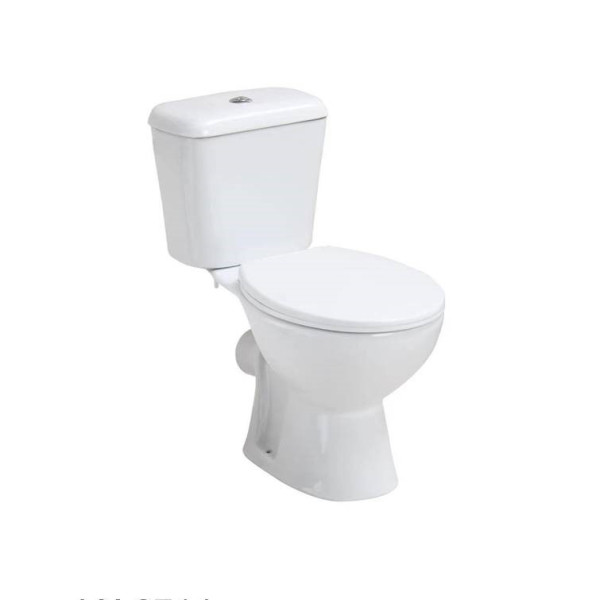 Унитаз напольный с бачком Aquatek Каир сиденье из полипропилена белый (AQ2780-00)