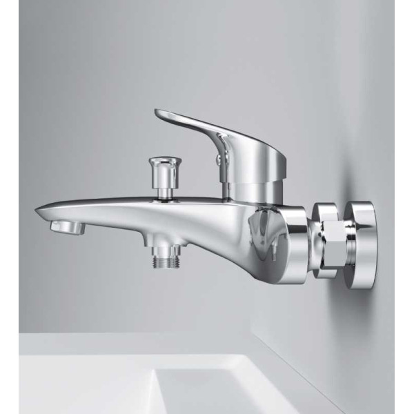 Смеситель для ванны и душа AM.PM Like излив 199 мм (F8010016)