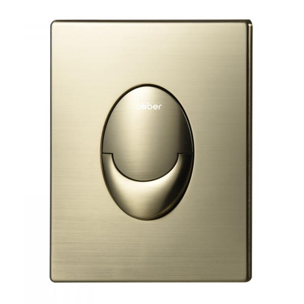 Клавиша смывная Abber золото брашированное (AC0125BG)