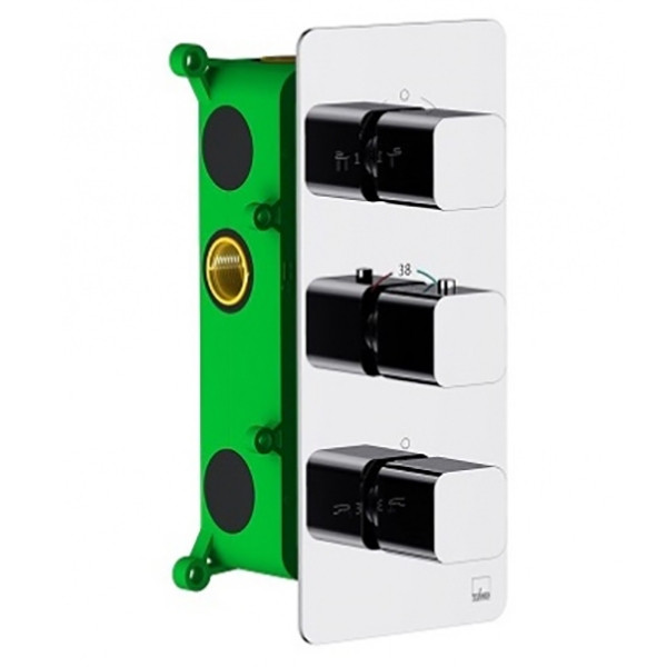 Душевая система Timo Petruma хром внешняя часть внутреняя часть (SX-5049/00SM)