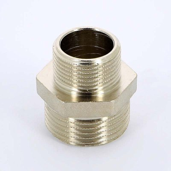 Ниппель переходной 1/2"х1" Uni-Fitt (никель) 600N4200