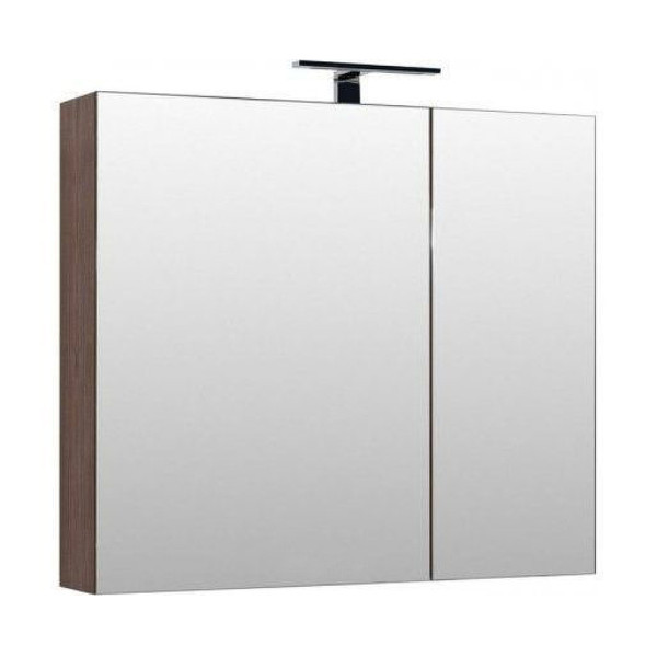 Зеркало-шкаф Aquanet Нью-Йорк 100x87,3 орех (00203955)