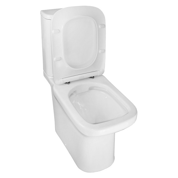 Унитаз напольный Azario Wandy 350x614x795 с сиденьем с микролифтом белый (AZ-56D)