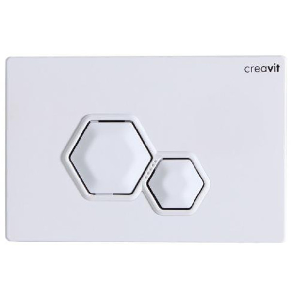 Клавиша смывная Creavit Dia белый (GP6001.00)