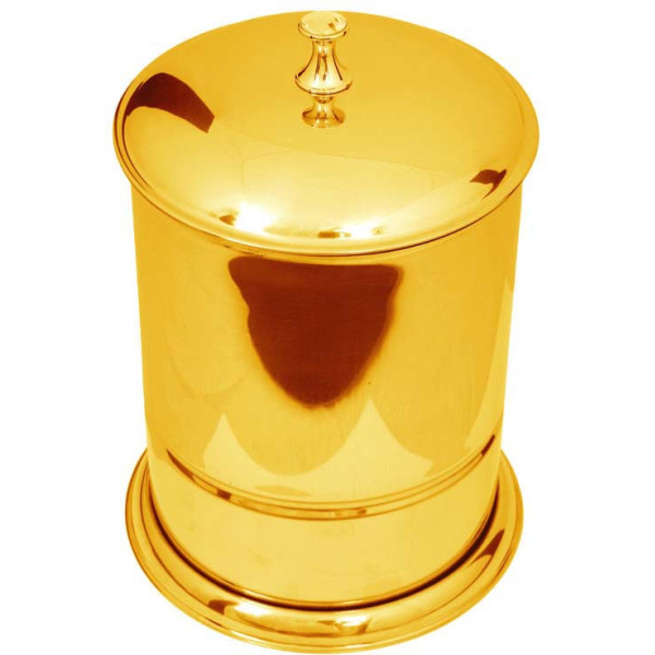 Ведро для мусора Boheme Chiaro 22x22x30 золото (10508) Ведро для мусора Boheme Chiaro 22x22x30 золото (10508)
