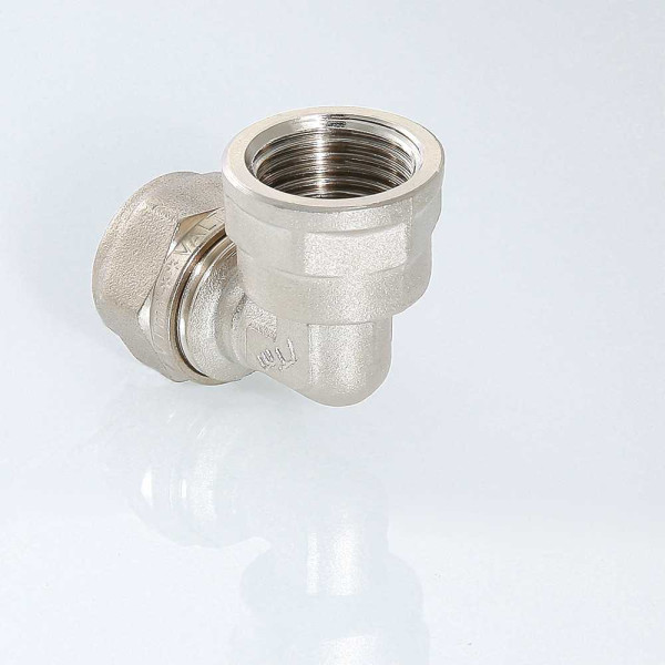 Соединение угловое 20*3/4"В Valtec (обжим) (VTm.352.N.002005) Соединение угловое 20*3/4"В Valtec (обжим) (VTm.352.N.002005)
