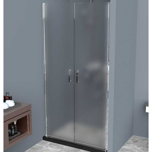 Душевая дверь Belbagno Uno 111,5x185 стекло матовое, профиль хром (UNO-B-2-110-P-Cr) Душевая дверь Belbagno Uno 111,5x185 стекло матовое, профиль хром (UNO-B-2-110-P-Cr)