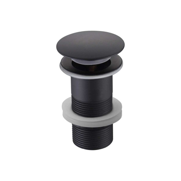 Донный клапан Aquatek черный матовый (AQ6000MB)