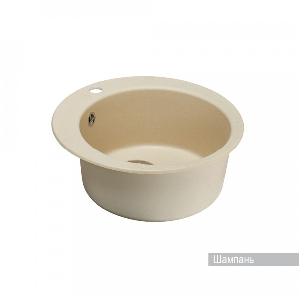 Мойка для кухни врезная Aquaton Иверия 470x470x190 шампань (1.A711.0.32I.V29.0)