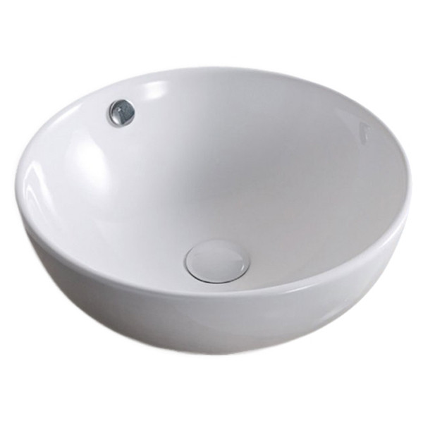 Раковина накладная Iddis 43x43 белая (BB1077)