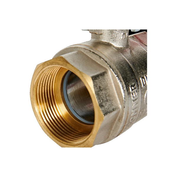Кран 1 1/2" ВВ шаровый Rommer (ГОСТ, красная ручка) RBV-0001-2110340 Кран 1 1/2" ВВ шаровый Rommer (ГОСТ, красная ручка) RBV-0001-2110340