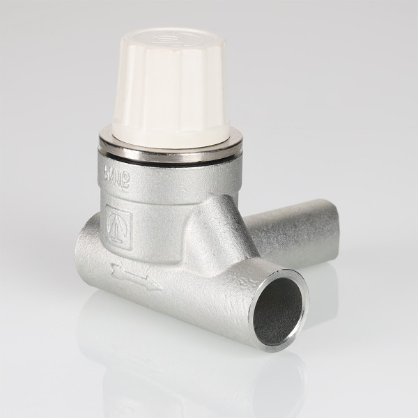 Клапан термостатический прямой (правый) 26*21*26 Valtec VT.035.R (под приварку) (VT.035.R.04)