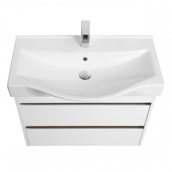 Тумба подвесная Aquaton Нортон 760x357x554 белый, дуб эндгрейн (1.A248.9.01N.T01.0) Тумба подвесная Aquaton Нортон 760x357x554 белый, дуб эндгрейн (1.A248.9.01N.T01.0)