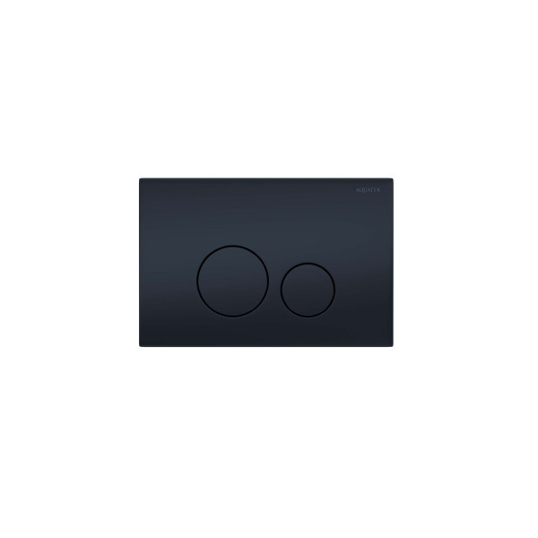 Клавиша смывная Aquatek черный матовый (KDI-0000037)