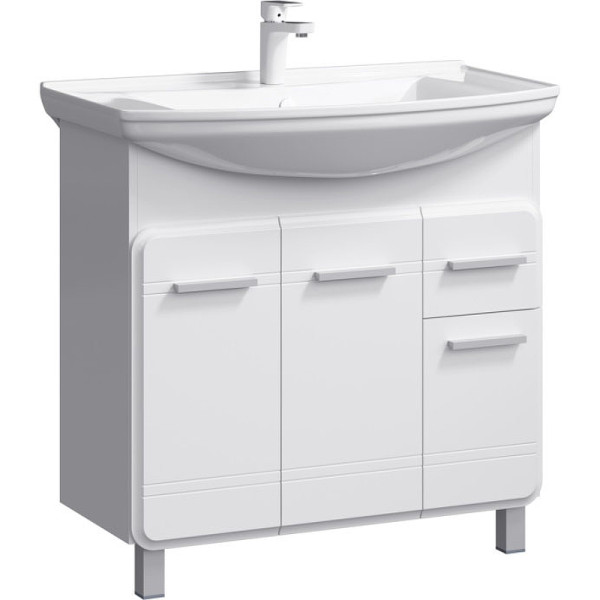 Тумба напольная Aqwella Corsica 810x350x800 белый (KOR0108)