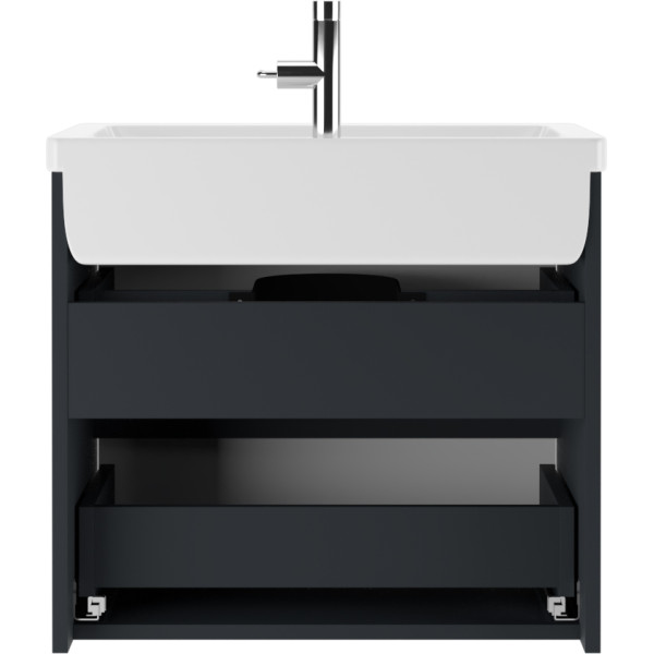 Тумба подвесная под умывальник Maria 60 Karat В2 Домино (DK3203T) Тумба подвесная под умывальник Maria 60 Karat В2 Домино (DK3203T)