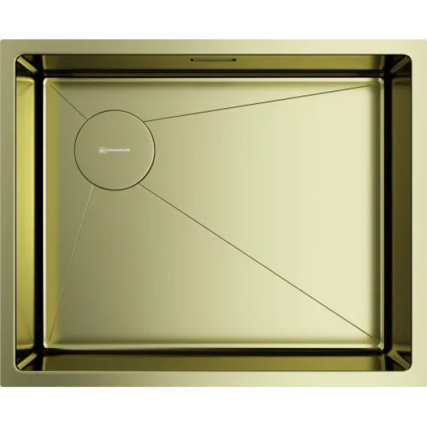 Мойки врезные Omoikiri Taki 54-U/IF-L-LG Side SF 54x44 cветлое золото (4997475)