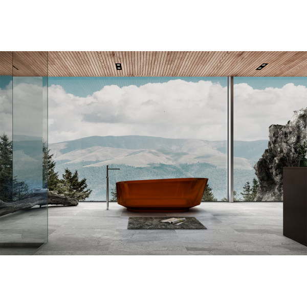 Ванна прозрачная Abber Kristall 170x80 коричневая (AT9706Opal) Ванна прозрачная Abber Kristall 170x80 коричневая (AT9706Opal)