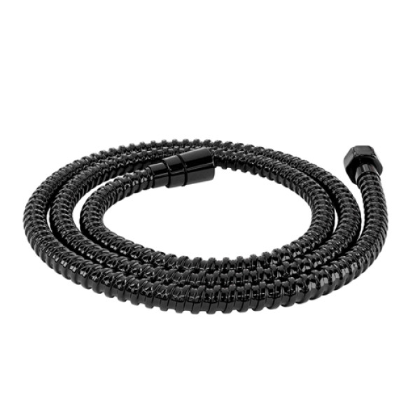 Шланг для душа WasserKRAFT черный глянцевый (A196)