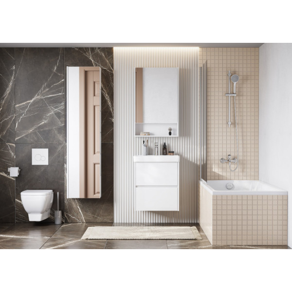 Тумба подвесная Aquaton Сканди 532x427x522 белый (1.A251.7.01S.D01.0)