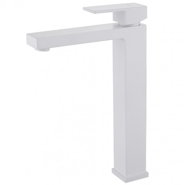 Смеситель для раковины Abber Daheim белый матовый (AF8211W) Смеситель для раковины Abber Daheim белый матовый (AF8211W)