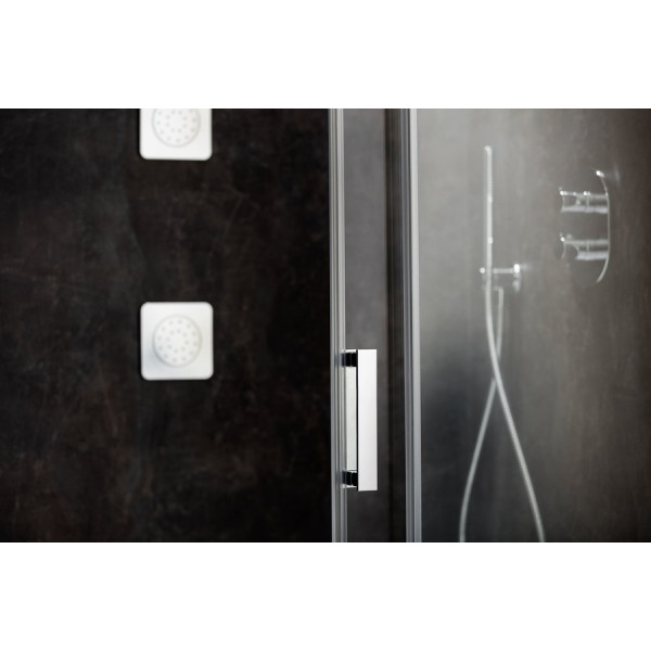 Дверь душевая Ravak Matrix 160x195 стекло прозрачное, профиль хром (0WKS0C0Z1) Дверь душевая Ravak Matrix 160x195 стекло прозрачное, профиль хром (0WKS0C0Z1)